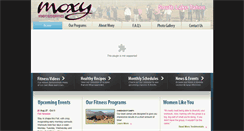 Desktop Screenshot of moxyfitness.com